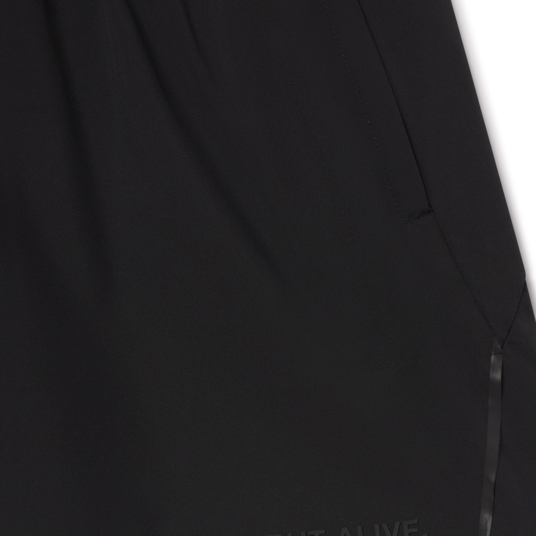 Performance short fabric detail