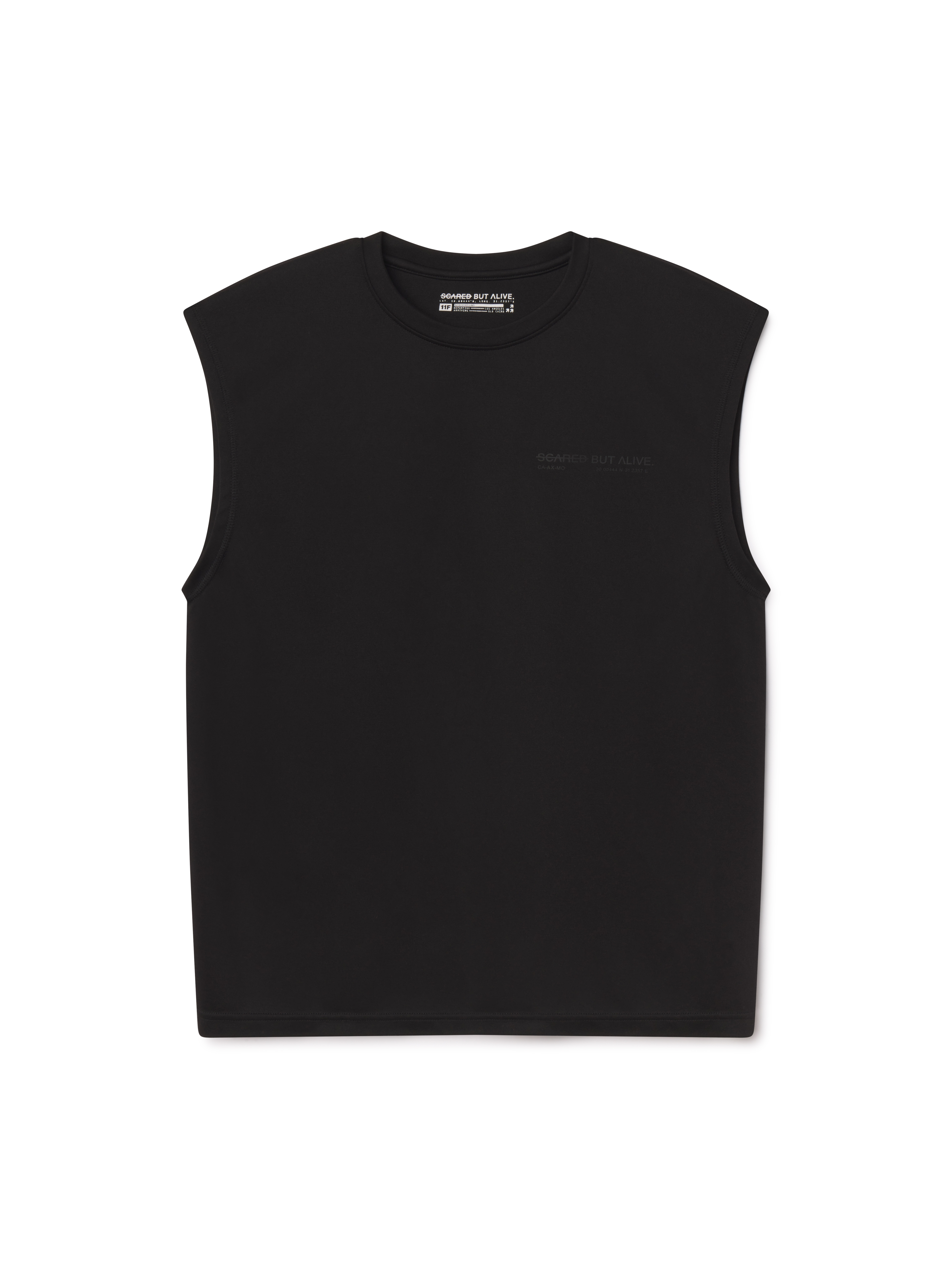 London Tank black flat lay